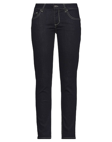 LIU •JO Denim trousers Blue 98% Cotton, 2% Elastane