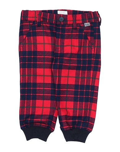 IL GUFO Casual pants Red 69% Polyester, 29% Viscose, 2% Elastane