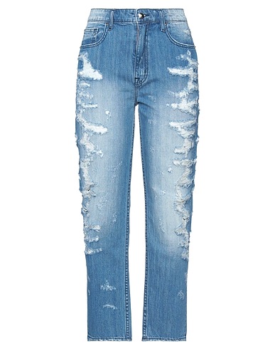 MET JEANS Boyfriend Blau 100% Baumwolle