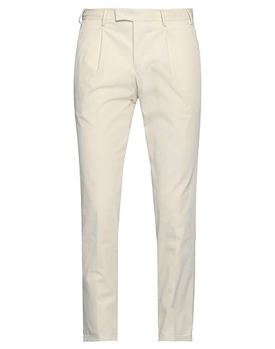 PT Torino Casual pants Ivory 98% Cotton, 2% Elastane