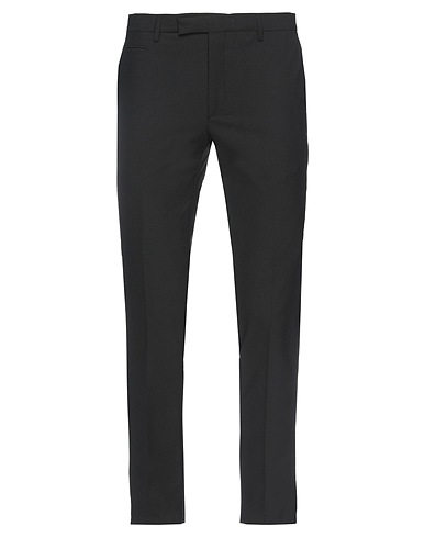 BRIAN DALES Casual trouser Black 53% Polyester, 43% Wool, 4% Elastane