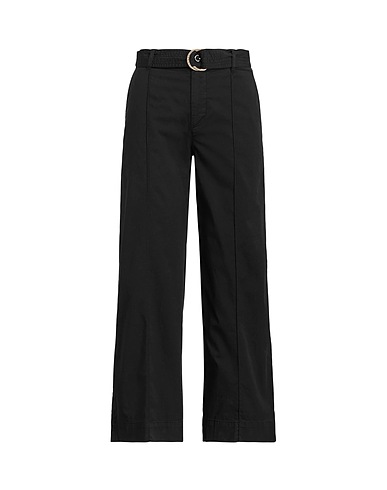LAUREN RALPH LAUREN Casual trouser Black 97% Cotton, 3% Elastane