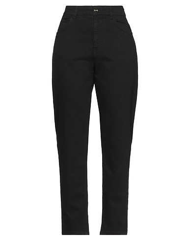 BLUGIRL Denim trousers Black 98% Cotton, 2% Elastane