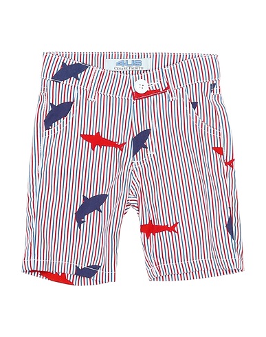 PACIOTTI 4US Shorts & Bermuda White 97% Cotton, 3% Elastane