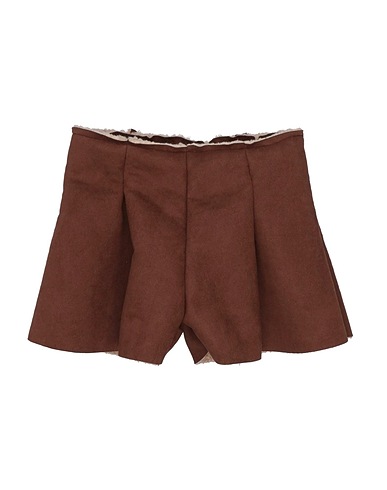 GIRO QUADRO Shorts & Bermuda Brown 98% Polyester, 2% Elastic fibres