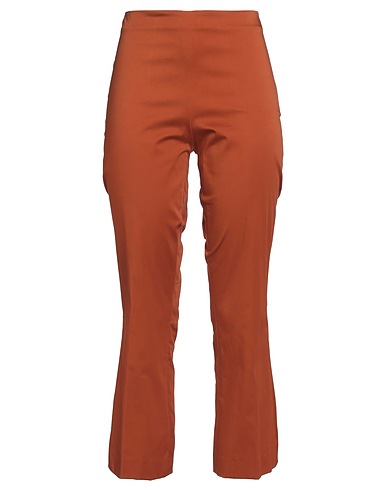 BERWICH Casual trouser Brown 97% Cotton, 3% Elastane