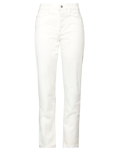 GUESS Denim pants White 99% Cotton, 1% Elastane