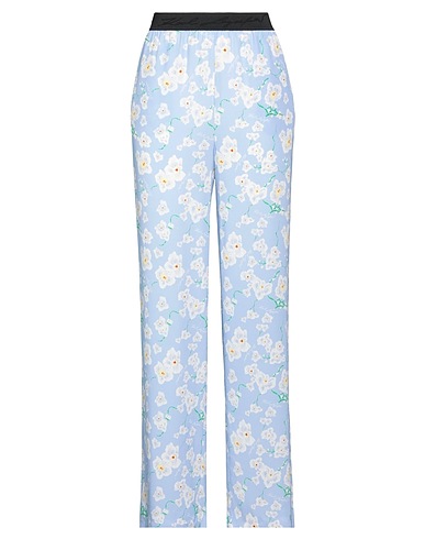 KARL LAGERFELD Casual trouser Sky blue 60% EcoVero™ viscose, 40% Viscose