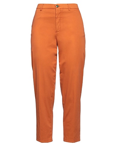 BERWICH Casual trouser Rust 85% Cotton, 11% Silk, 4% Elastane