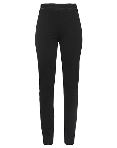 CLIPS MORE Leggings Black 65% Viscose, 32% Polyamide, 3% Elastane