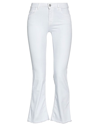 HAIKURE Denim trousers Light grey 85% Cotton, 11% Polyester, 4% Elastane