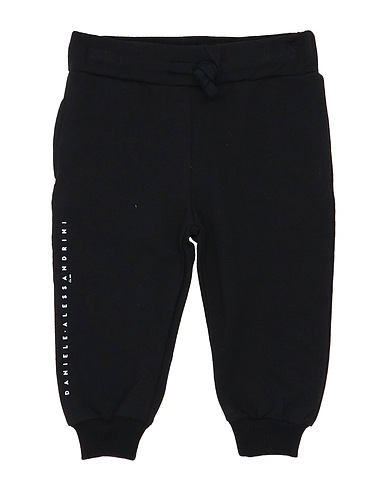 DANIELE ALESSANDRINI Casual trouser Black 95% Cotton, 5% Elastane