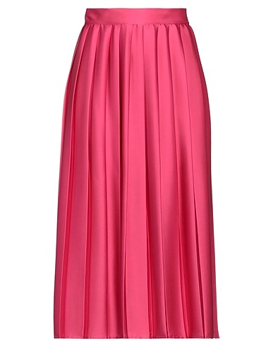 KAOS JEANS Midi skirt Fuchsia 97% Polyester, 3% Elastane