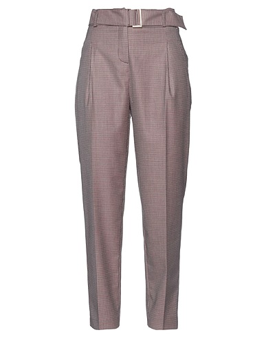 NENETTE Casual trouser Salmon pink 59% Polyester, 20% Wool, 19% Viscose, 2% Elastane