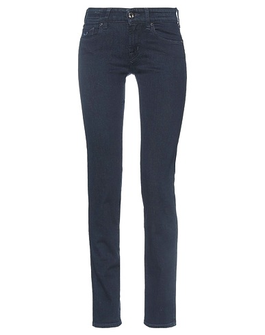 JACOB COHЁN Denim trousers Blue 72% Cotton, 17% Polyester, 9% Elastomultiester, 2% Elastane