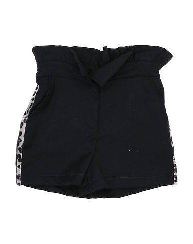 FRACOMINA MINI Shorts & Bermuda Black 63% Polyester, 34% Viscose, 3% Elastane
