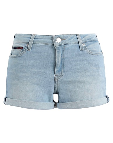 TOMMY JEANS Denim shorts Blue 98% Cotton, 2% Elastane