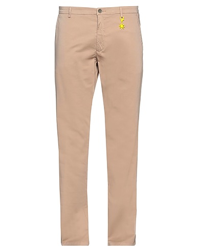 MANUEL RITZ Casual trouser Sand 98% Cotton, 2% Elastane
