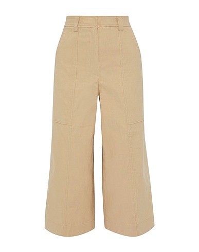 A.L.C. Casual trouser Beige 54% Linen, 44% Viscose, 2% Elastane
