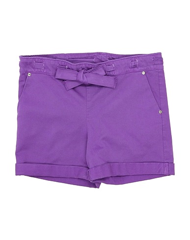 L:Ú L:Ú by MISS GRANT Shorts & Bermuda Purple 97% Cotton, 3% Elastane