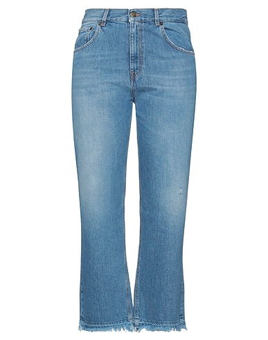 ANIYE BY Denim trousers Blue 100% Cotton