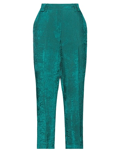 MOMONÍ Casual pants Emerald green 100% Viscose