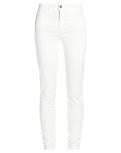 LIU •JO Casual trouser BIANCO 96% Cotton, 4% Elastane