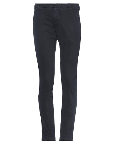 ENTRE AMIS Casual trouser Midnight blue 97% Cotton, 3% Elastane