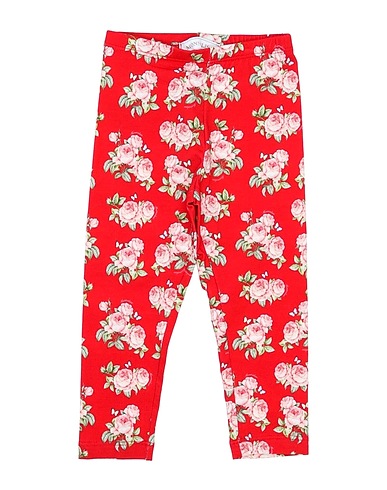 MONNALISA Leggings Red 92% Cotton, 8% Elastane
