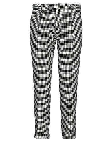 MICHAEL COAL Casual trouser Black 50% Acrylic, 25% Polyester, 20% Wool, 5% Other Fibres