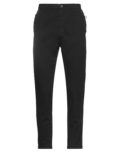 SQUAD² Denim trousers Black 97% Cotton, 3% Elastane