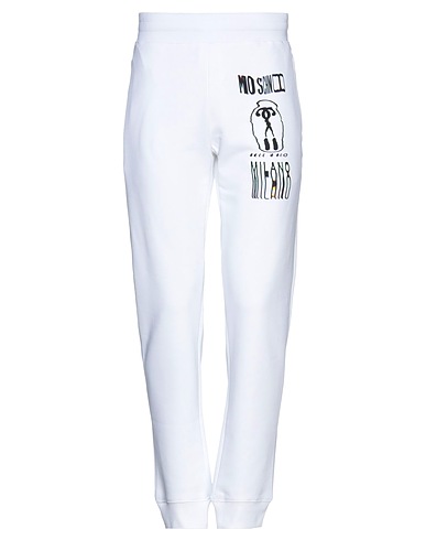 MOSCHINO Casual trouser COUTURE White 100% Cotton