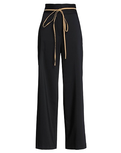 24.25 Casual trouser Black 65% Cotton, 32% Polyamide, 3% Elastane