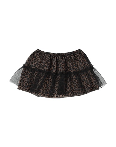 AVENTIQUATTRORE Skirt Black 52% Polyester, 48% Cotton