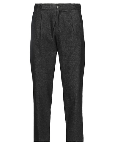 MICHAEL COAL Casual trouser Black 49% Cotton, 31% Polyester, 17% Viscose, 3% Elastane