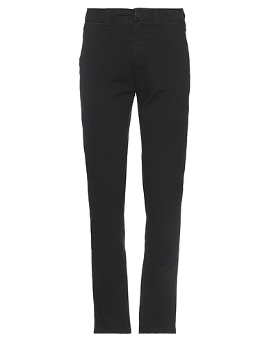 NICWAVE Pantalone Nero 98% Cotone, 2% Elastan