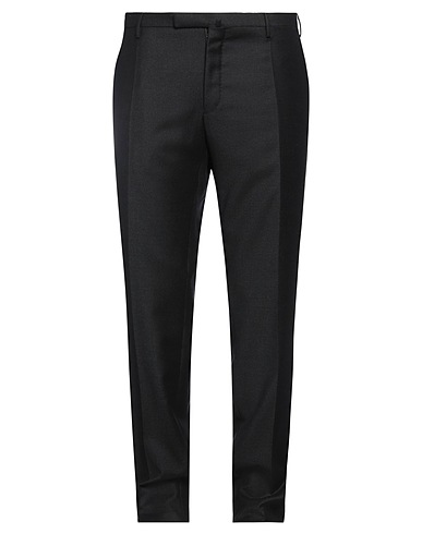 INCOTEX Casual pants Charcoal 100% Virgin Wool