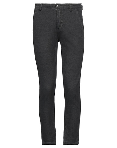 YAN SIMMON Casual pants Lead 98% Cotton, 2% Elastane