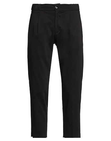 MICHAEL COAL Casual trouser Black 48% Polyamide, 48% Cotton, 4% Elastane