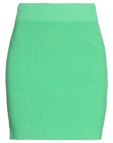 VICOLO Mini skirt Green 100% Cotton