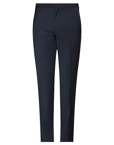 HUGO Chinos Blu notte 74% Lana Vergine, 22% Poliestere, 4% Elastan