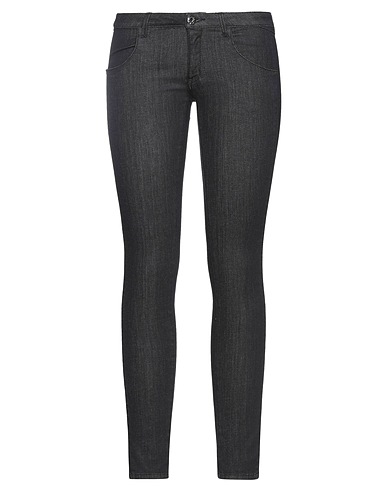 JACOB COHЁN Denim trousers Black 90% Cotton, 6% Elastomultiester, 4% Elastane