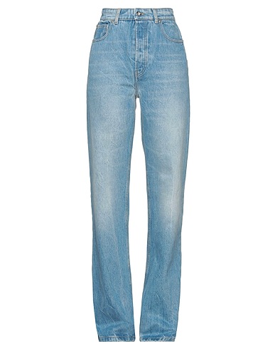RABANNE Denim trousers Blue 100% Cotton