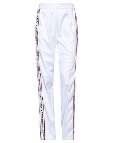 FORTE DEI MARMI COUTURE Casual trouser White 100% Polyester, Acetate, Cotton