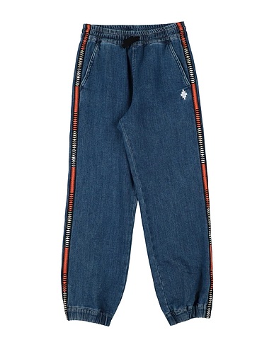 MARCELO BURLON Denim trousers Blue 98% Cotton, 2% Elastane, Polyester