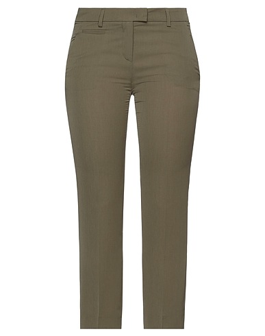 SEDUCTIVE Casual trouser Military green 100% Polyester