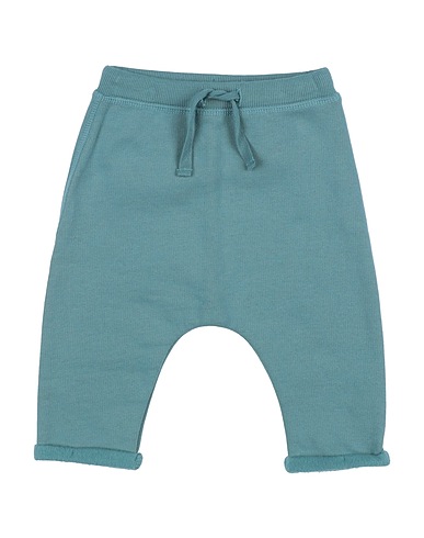 BONTON Casual trouser Sky blue 100% Cotton