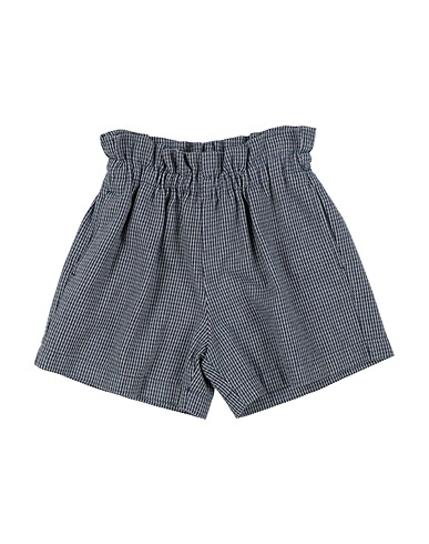 LE PETIT COCO Shorts & Bermuda Midnight blue 70% Cotton, 25% Polyester, 5% Other Fibres