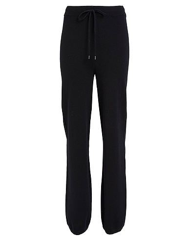 PESERICO Casual pants Black 70% Virgin Wool, 20% Silk, 10% Cashmere