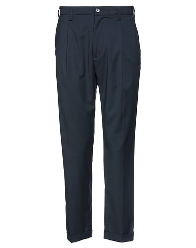 MR MASSIMO REBECCHI Pantalone Blu notte 60% Poliestere, 20% Cotone, 15% Altre Fibre, 5% Lana